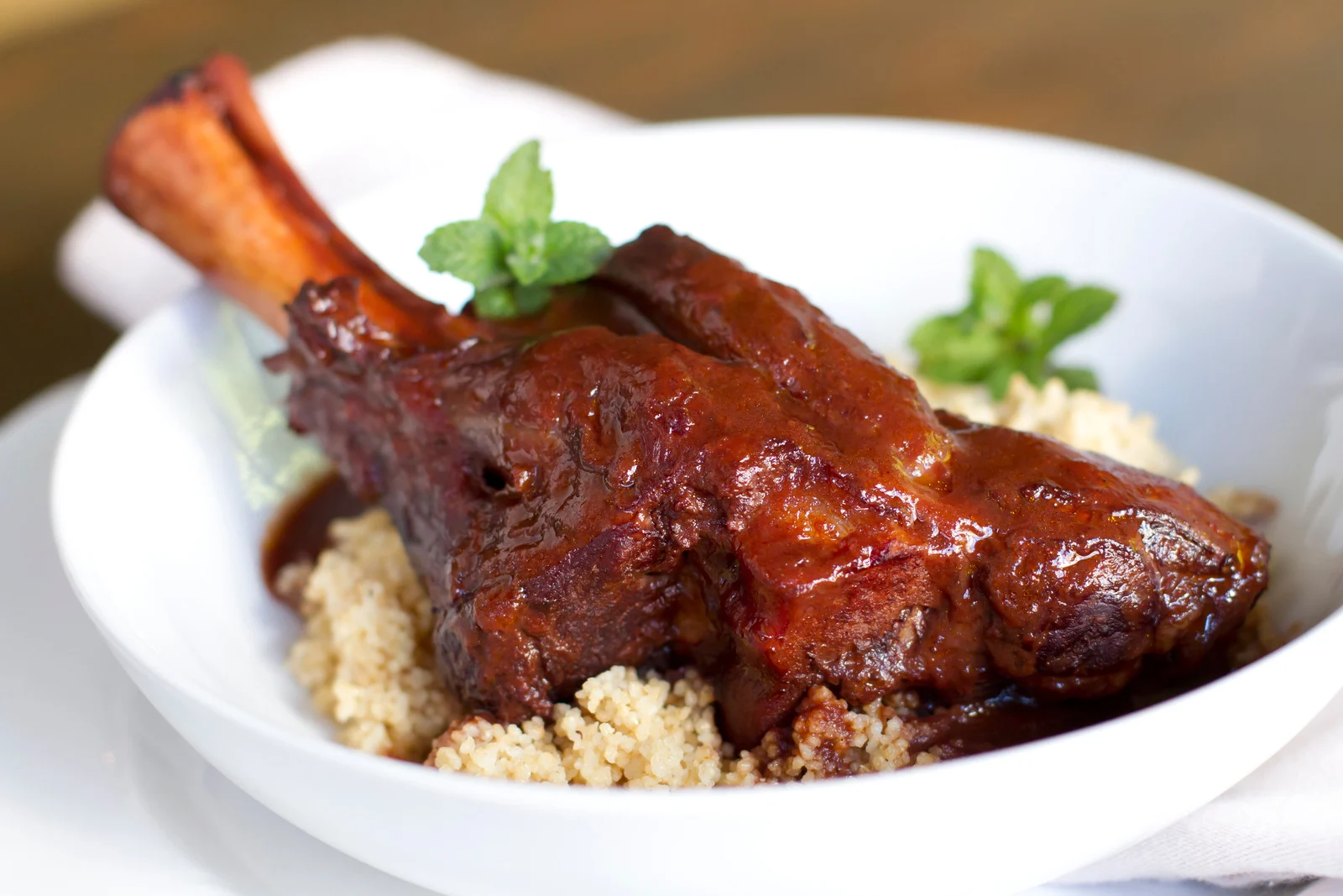 Braised Lamb Shanks